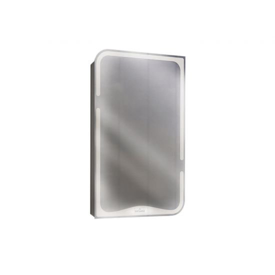 Зеркало-шкафчик без подсветки Cersanit BASIC (белый)